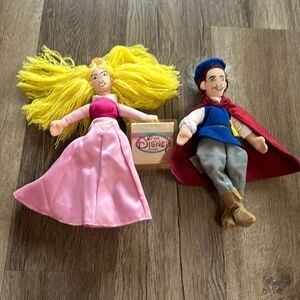 Pick one: Disney Collectible Princess Aurora or Prince Charming Bean Bags